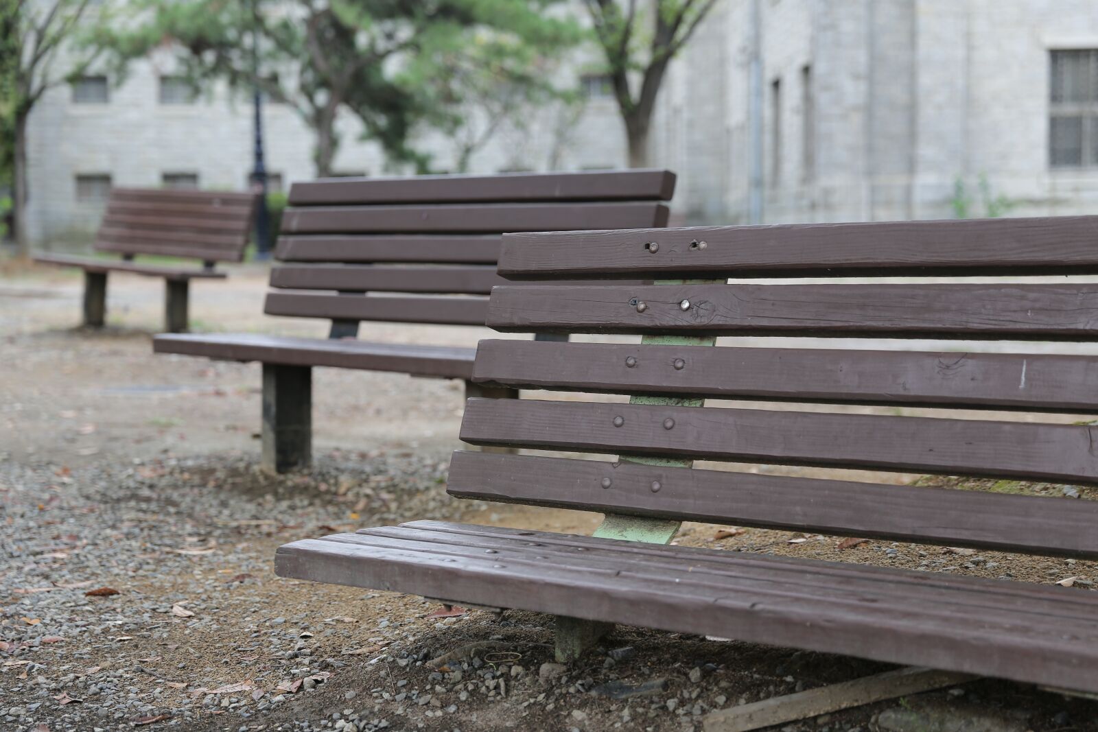 Canon EF 24-70mm F2.8L II USM sample photo. Bench, koyo, free photography