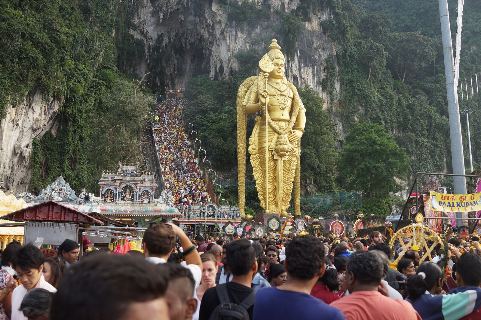 Sony Cyber-shot DSC-RX1R sample photo. Statue, lord murugan, thaipusam photography