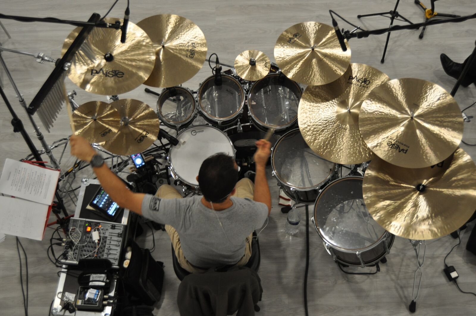 Nikon D5000 sample photo. Drummer, musician, concert photography