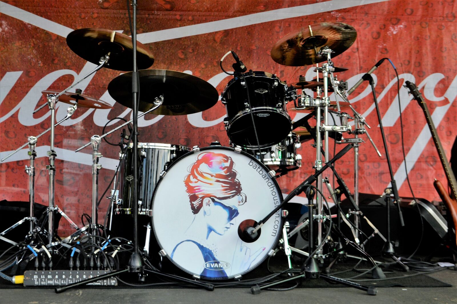 Nikon D3100 sample photo. Drum set, drums, drummer photography