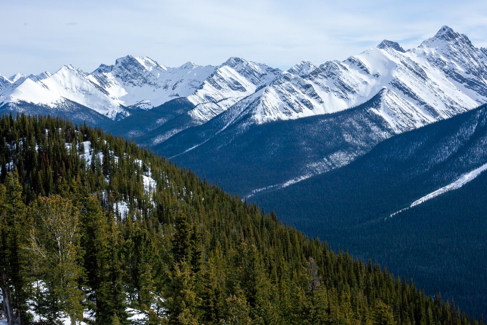 Canon EF 50mm F1.8 II sample photo. Canada, mountains, forests photography