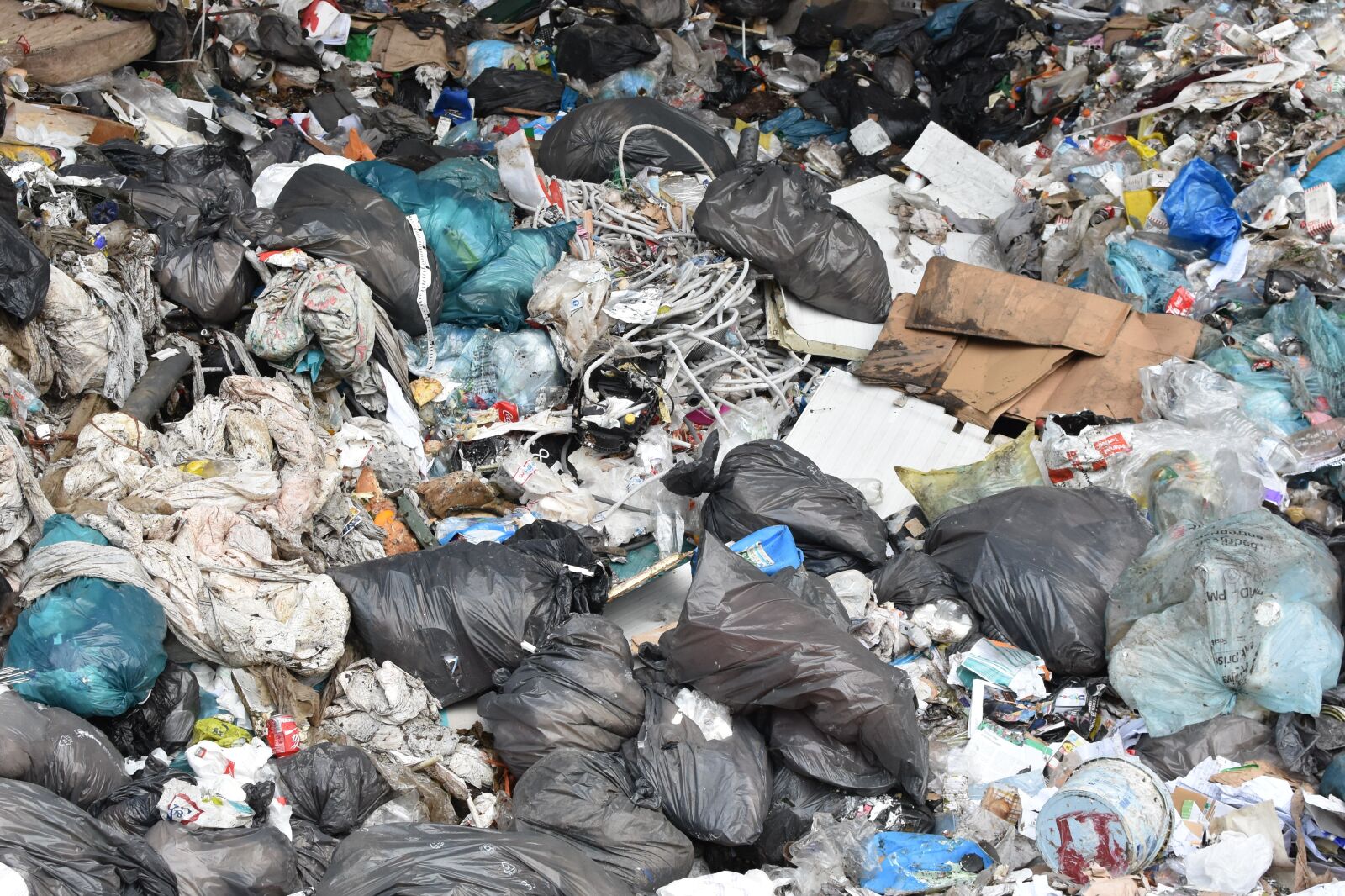 Nikon D7200 sample photo. Garbage, dump, garbage bag photography
