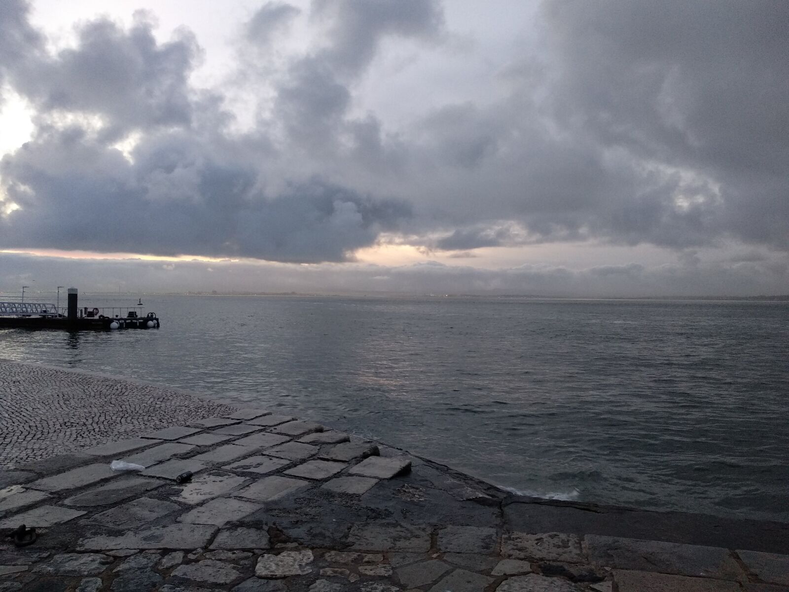 Xiaomi Mi A1 sample photo. Lisbon, river, paorama photography
