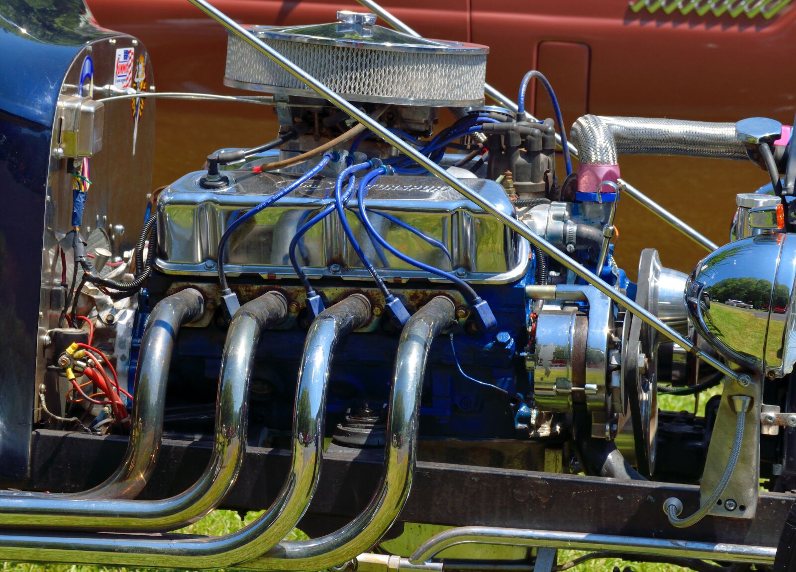 Nikon D3300 sample photo. Hot rod, engine, customized photography