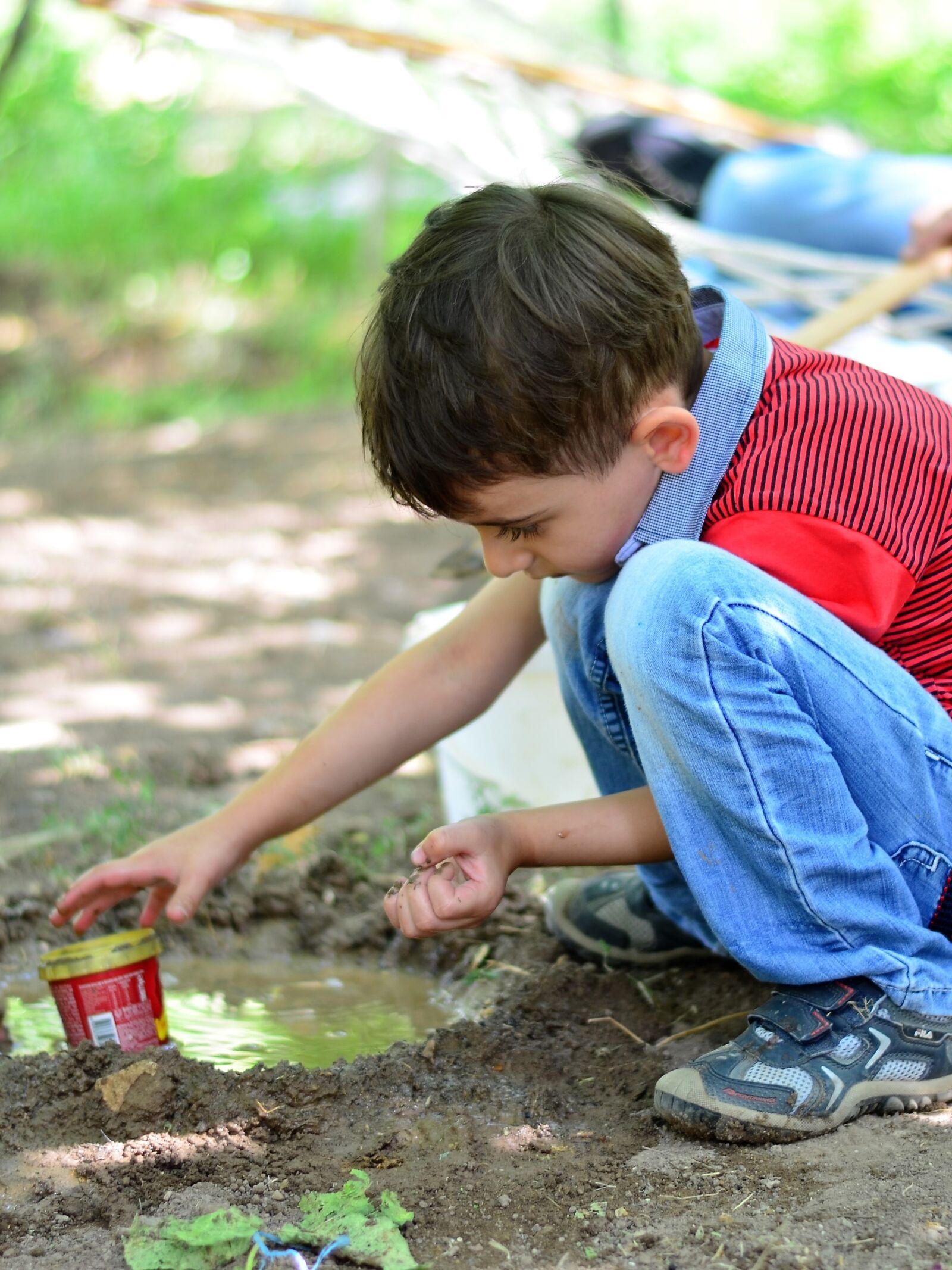 Nikon D5100 sample photo. Child, game, children photography