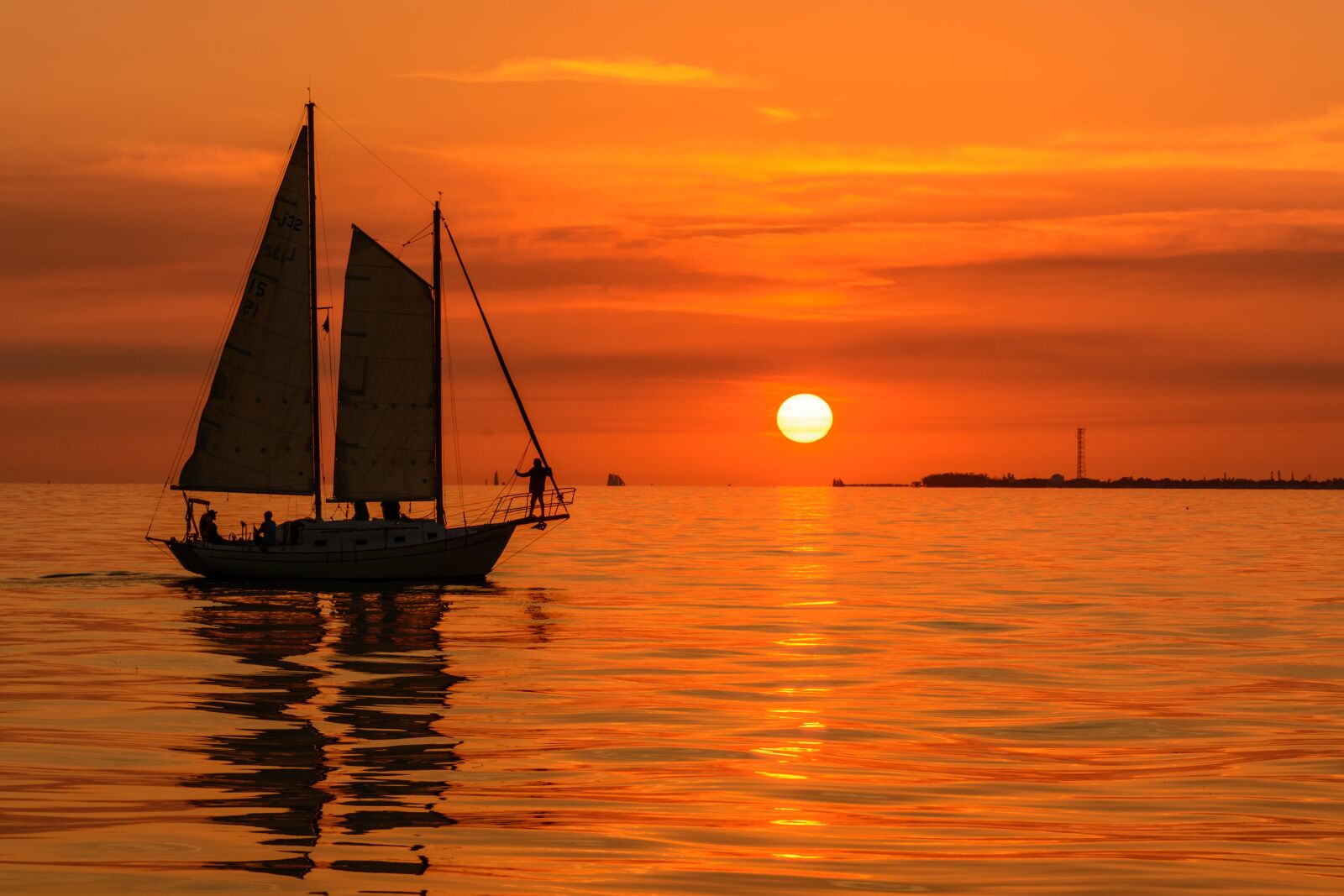 Nikon D7100 sample photo. Sunset, boat, sea photography