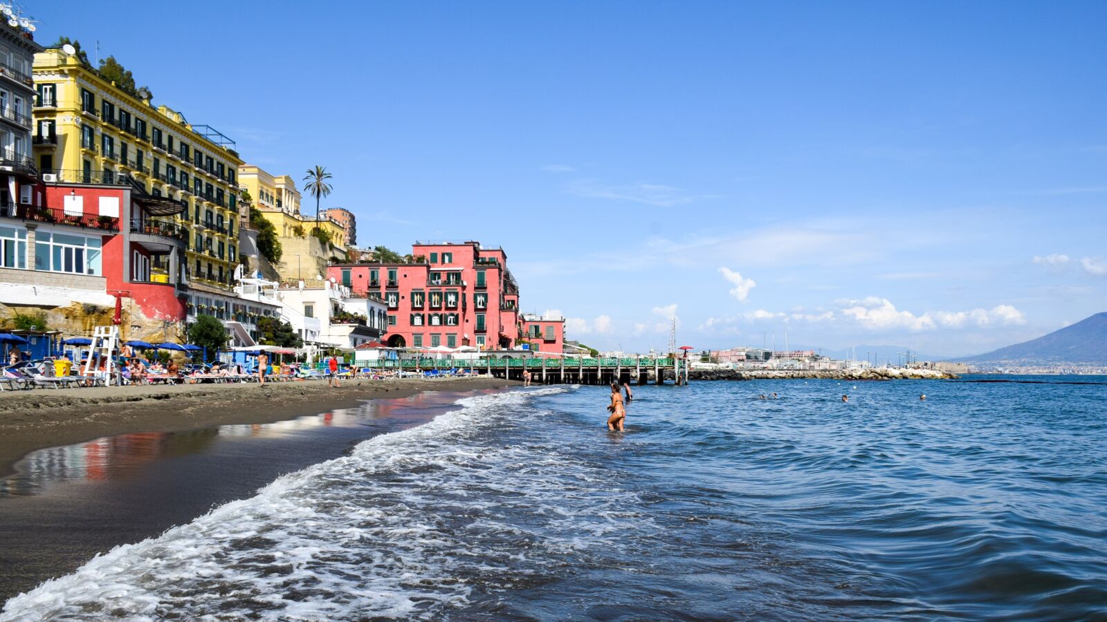 Nikon D5300 sample photo. Italy, naples, beach photography