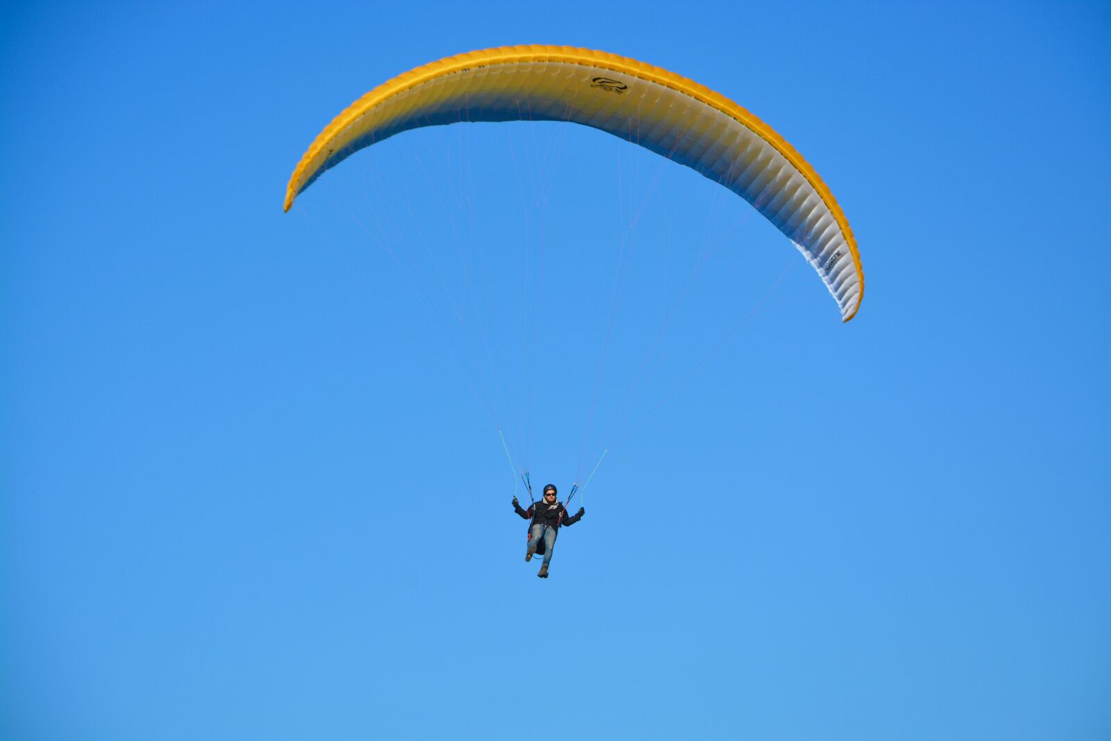 Nikon D5200 sample photo. Paragliding, paraglider, aircraft photography