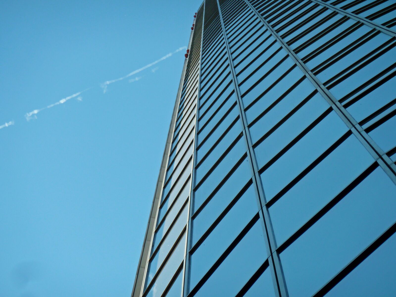 Panasonic DMC-TZ7 sample photo. Skyline, skyscraper, skyscrapers photography