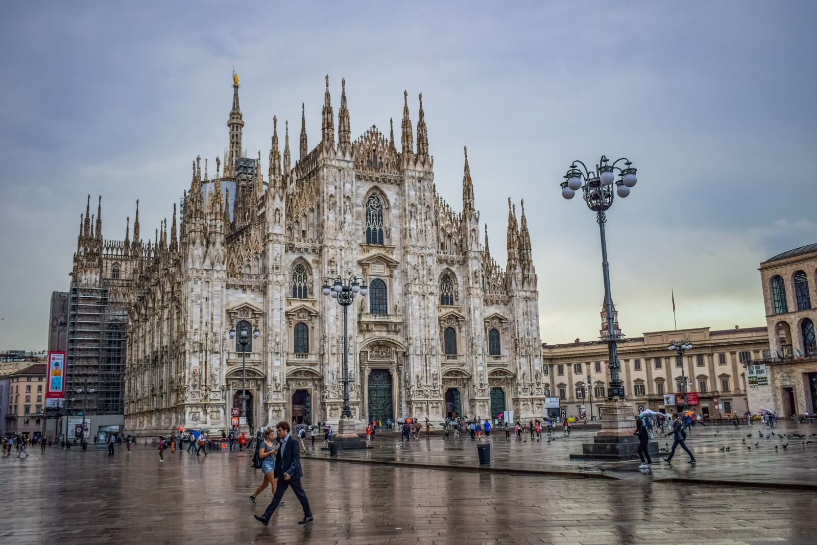 Nikon D3300 sample photo. Italy, milano, duomo square photography