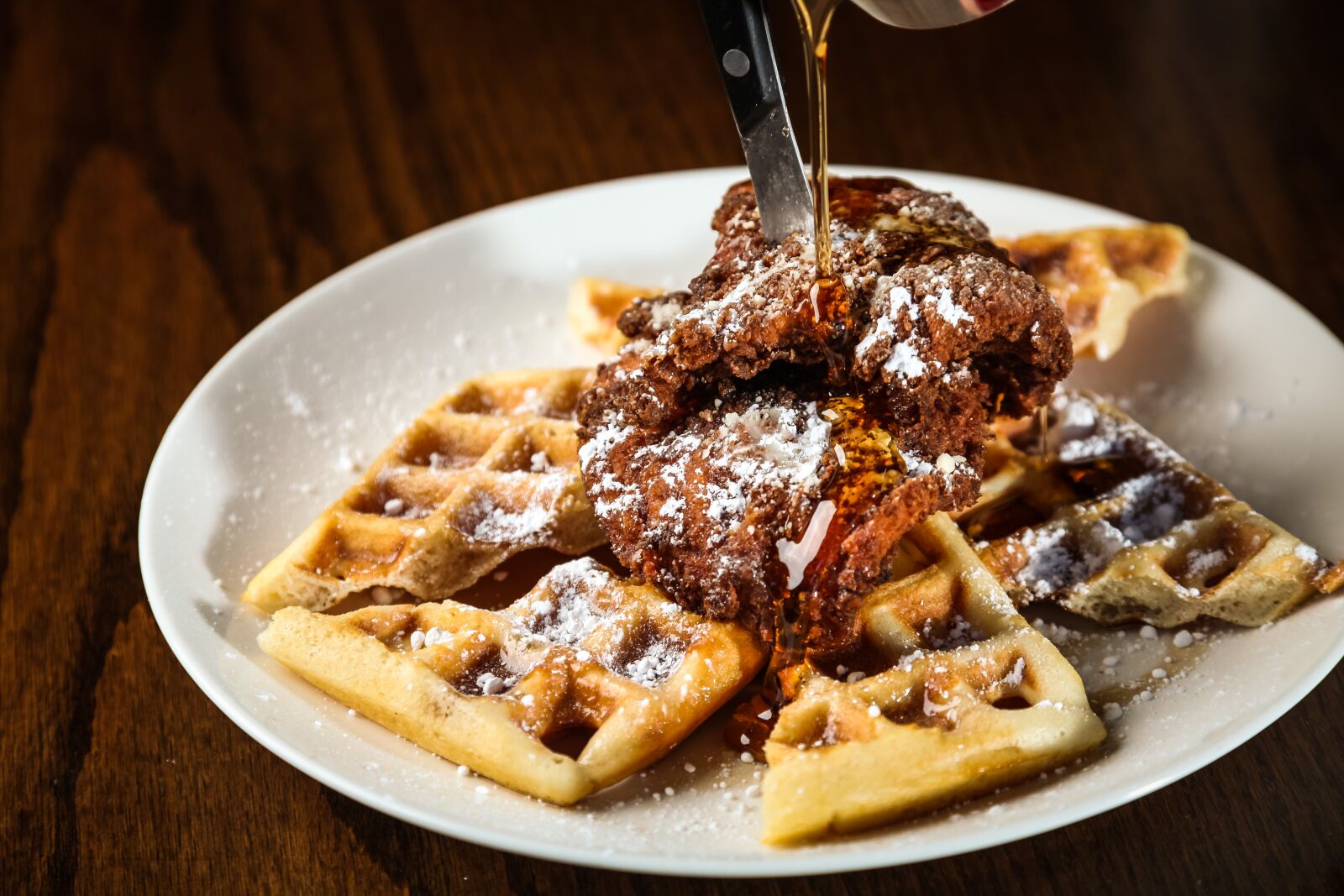 Canon EOS 5D Mark II sample photo. Foodies, food, waffles photography