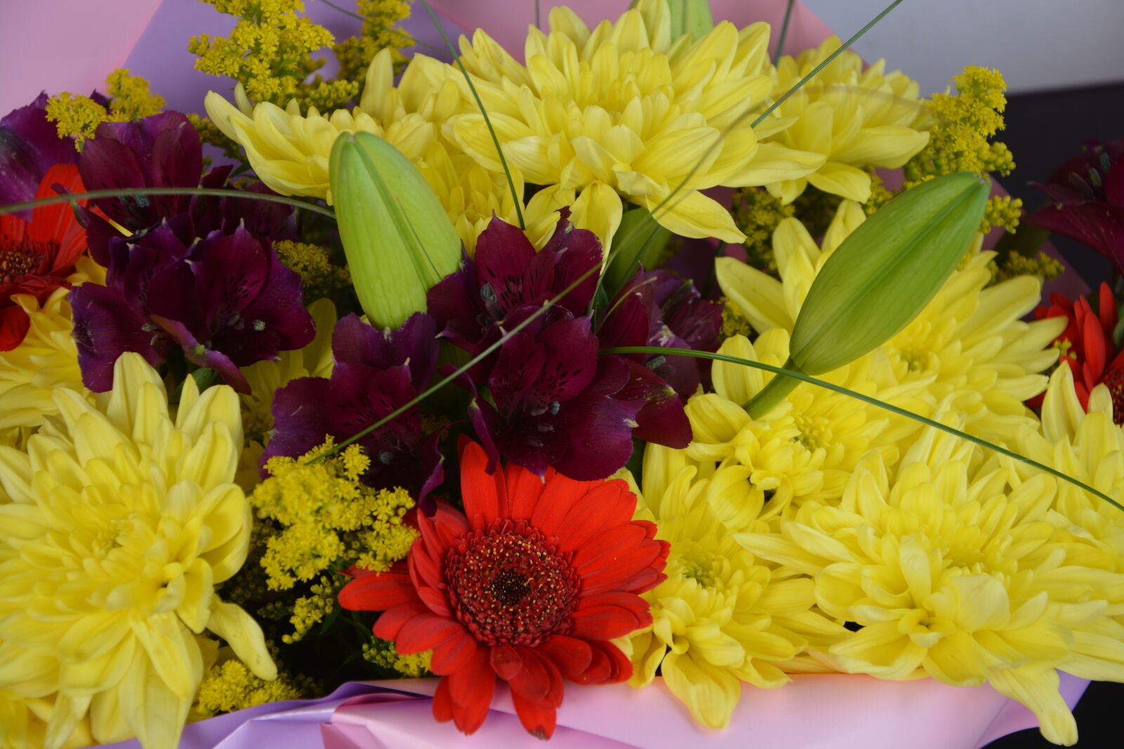 Nikon D5200 sample photo. Flowers, bouquet, floral composition photography
