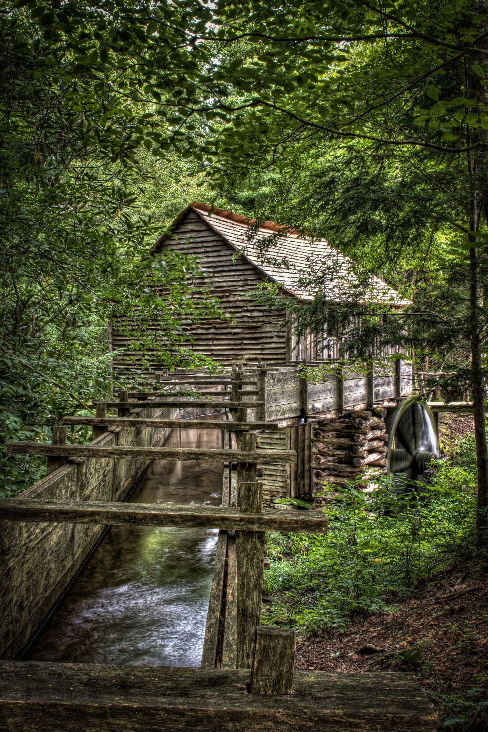 Nikon D5500 sample photo. Grist mill, cades cove photography