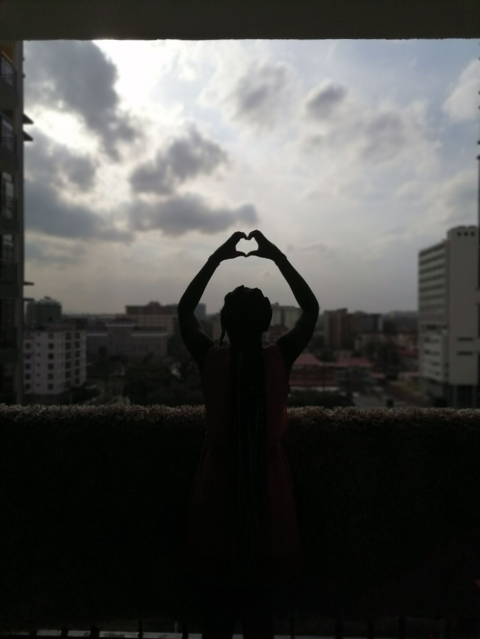 HUAWEI STK-L21 sample photo. Love, lonely, sky photography
