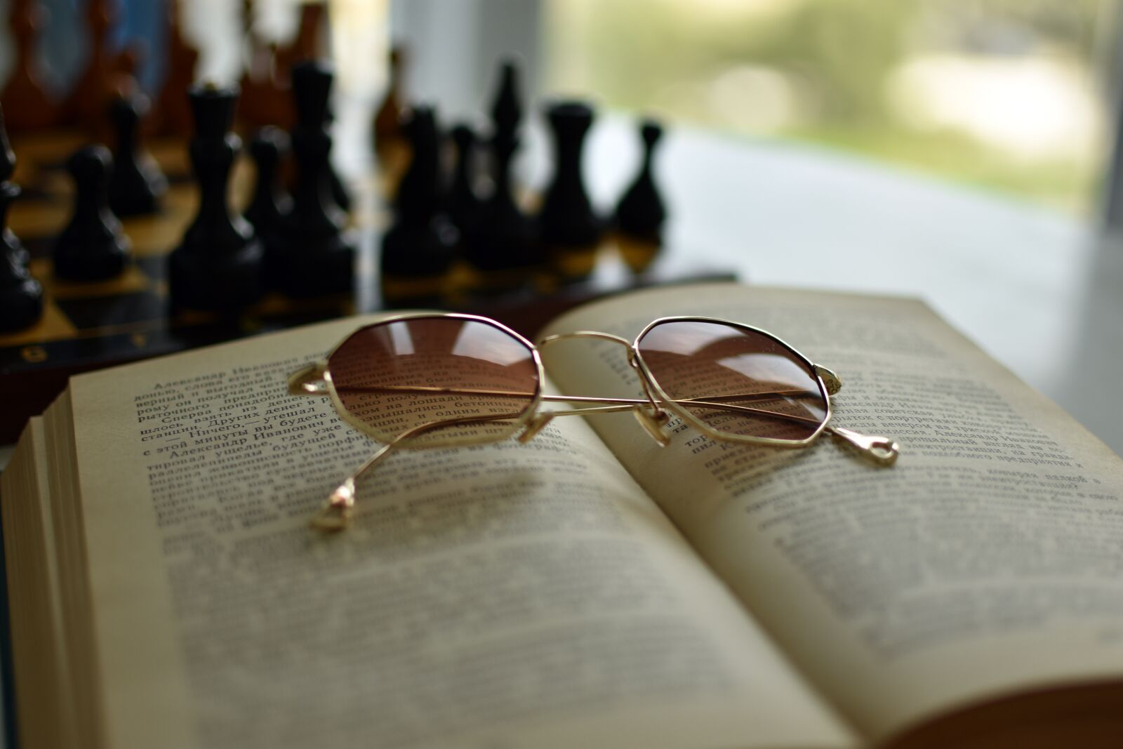 Nikon D3400 sample photo. Glasses, book, pages photography