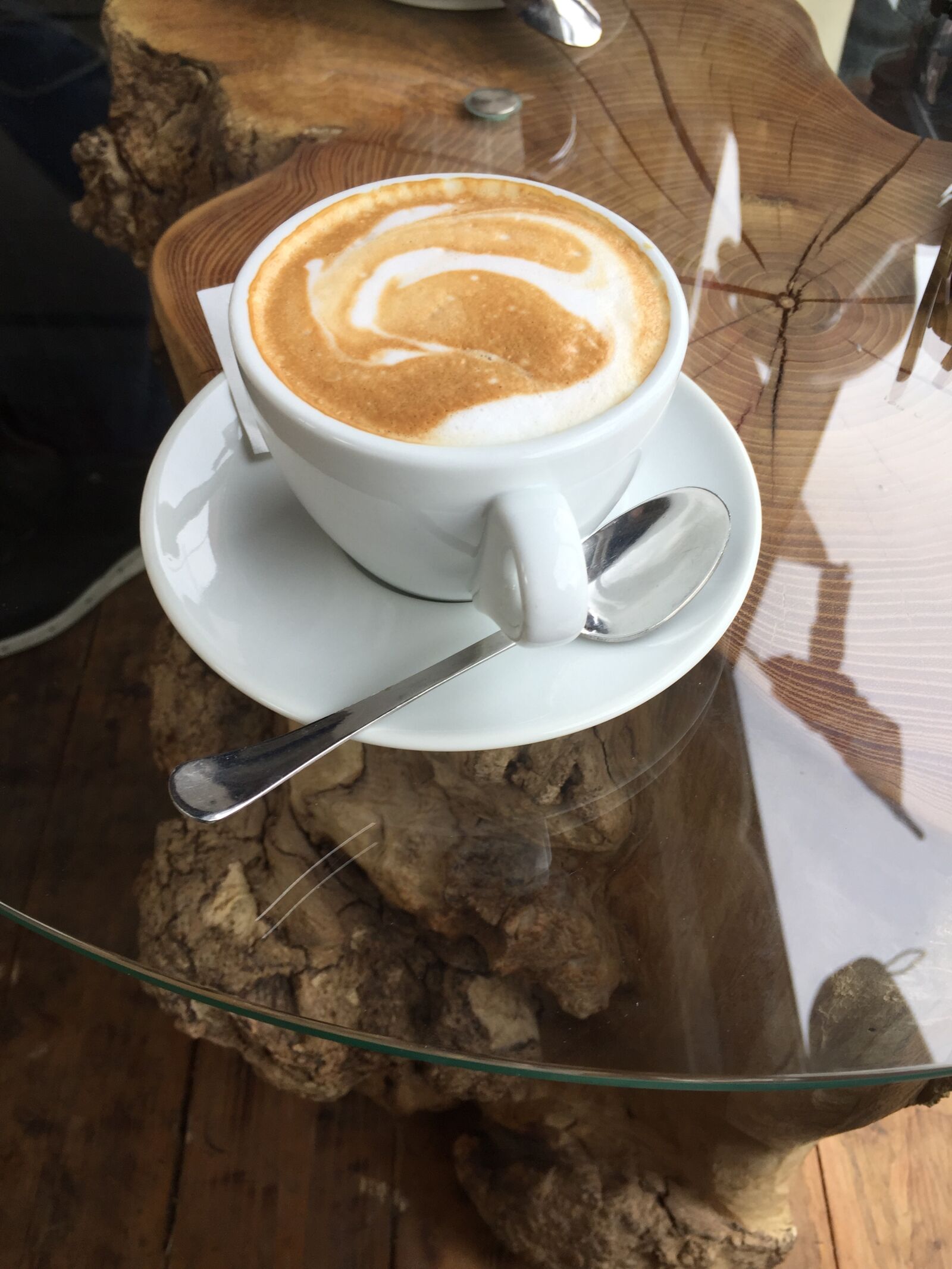 Apple iPhone 6 sample photo. Cappuccino, coffee photography