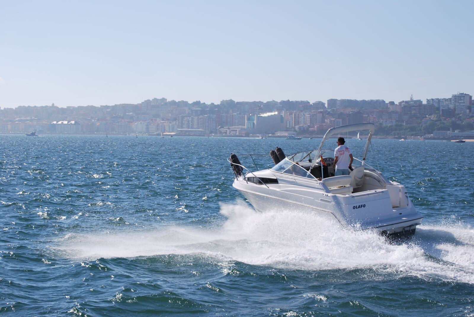 Nikon D60 sample photo. Speedboat, boat, speed photography