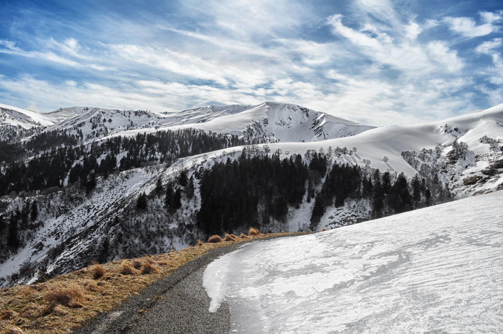 Nikon D3200 sample photo. Mountain, pyr n es photography