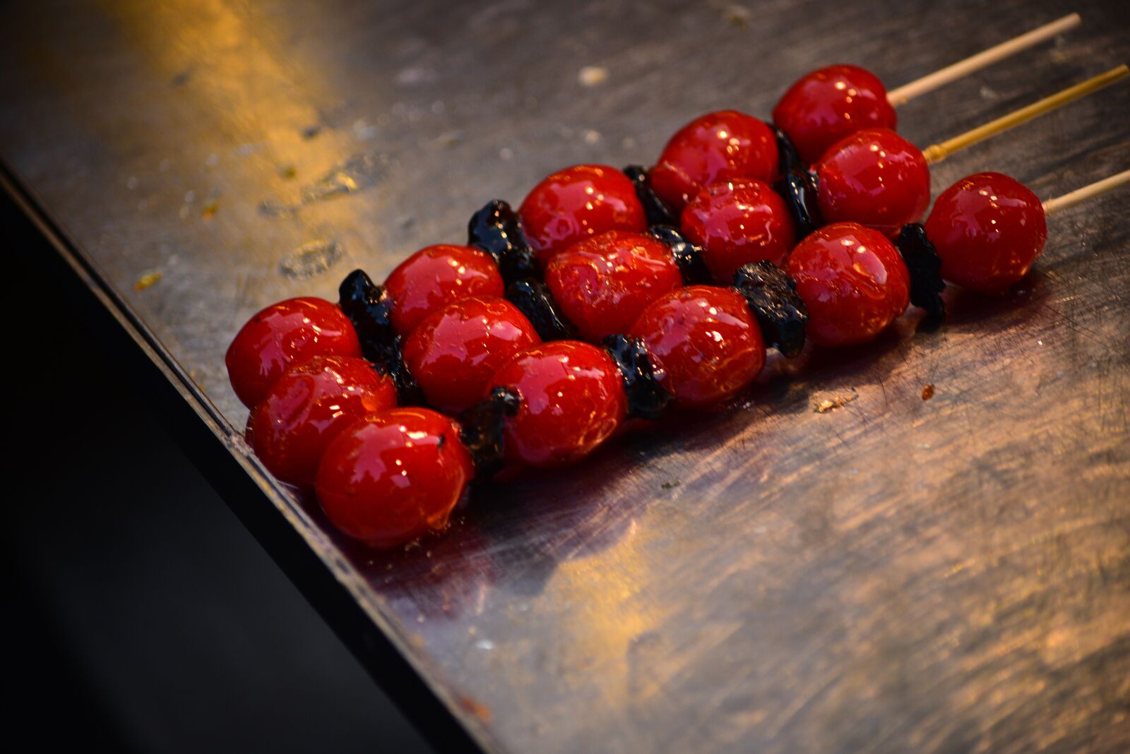 Nikon D750 sample photo. Tomatoes, sugar, candied fruit photography