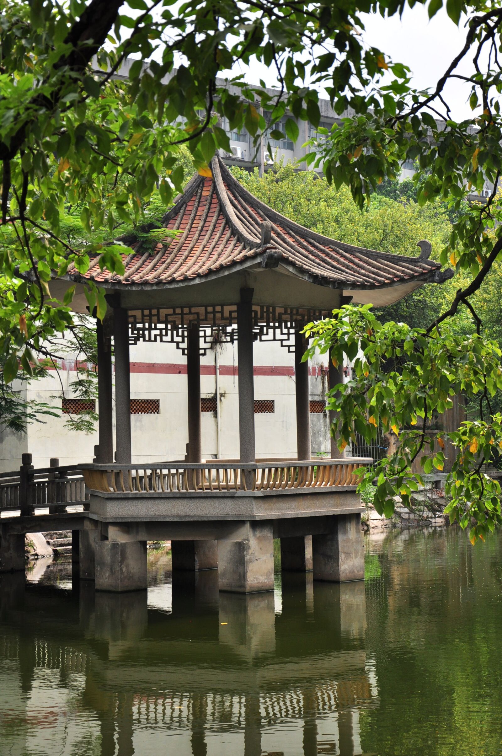 Nikon D90 sample photo. Chinese pavilion, chinese kiosk photography