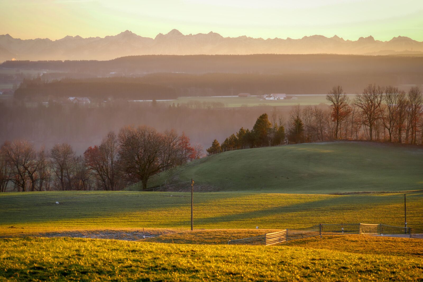 Panasonic Lumix DMC-GX8 sample photo. Sunset, alpine, landscape photography