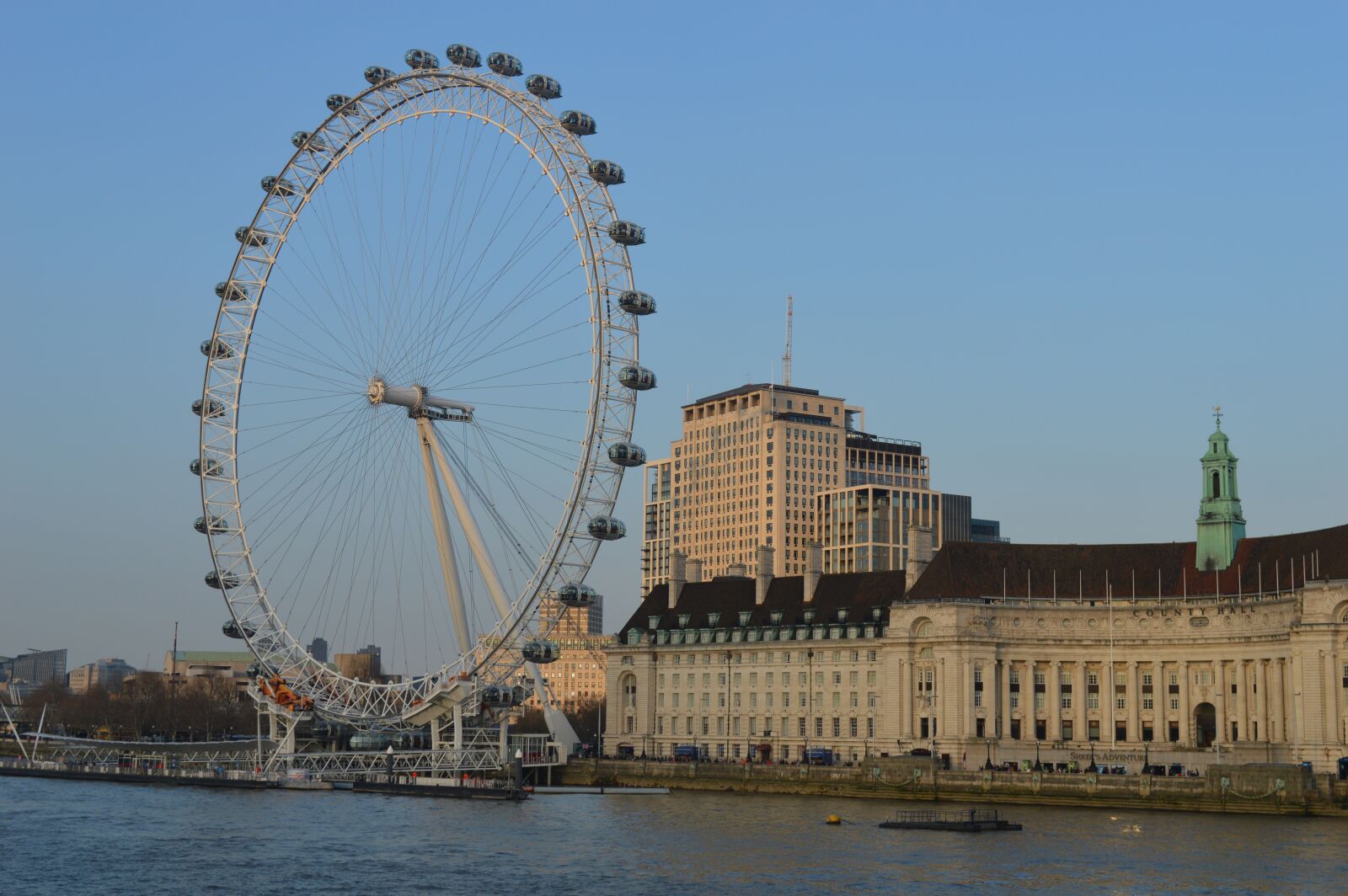 Nikon D3200 sample photo. London, london eye, ferris photography