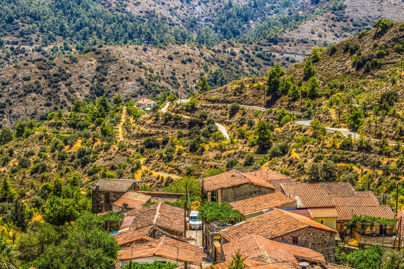 Nikon D3300 sample photo. Cyprus, lazanias, village photography