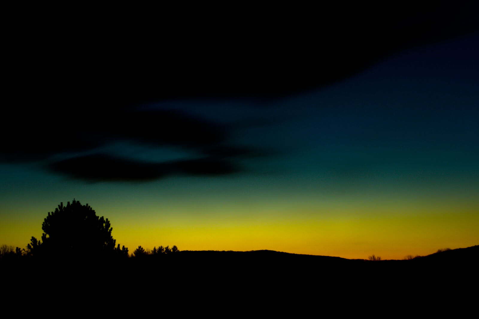 Sony Alpha DSLR-A700 sample photo. Dawn, nature, sunset, dark photography