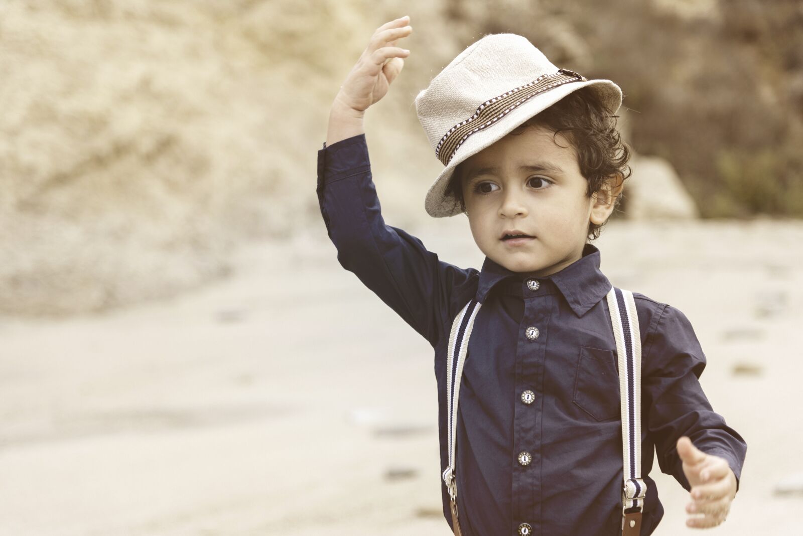 Nikon D750 sample photo. Kid, retro, child photography