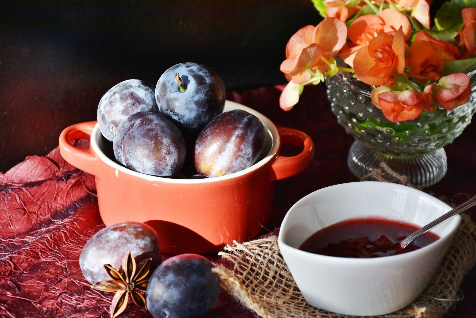 Nikon D7200 sample photo. Plums, fruit, jam photography
