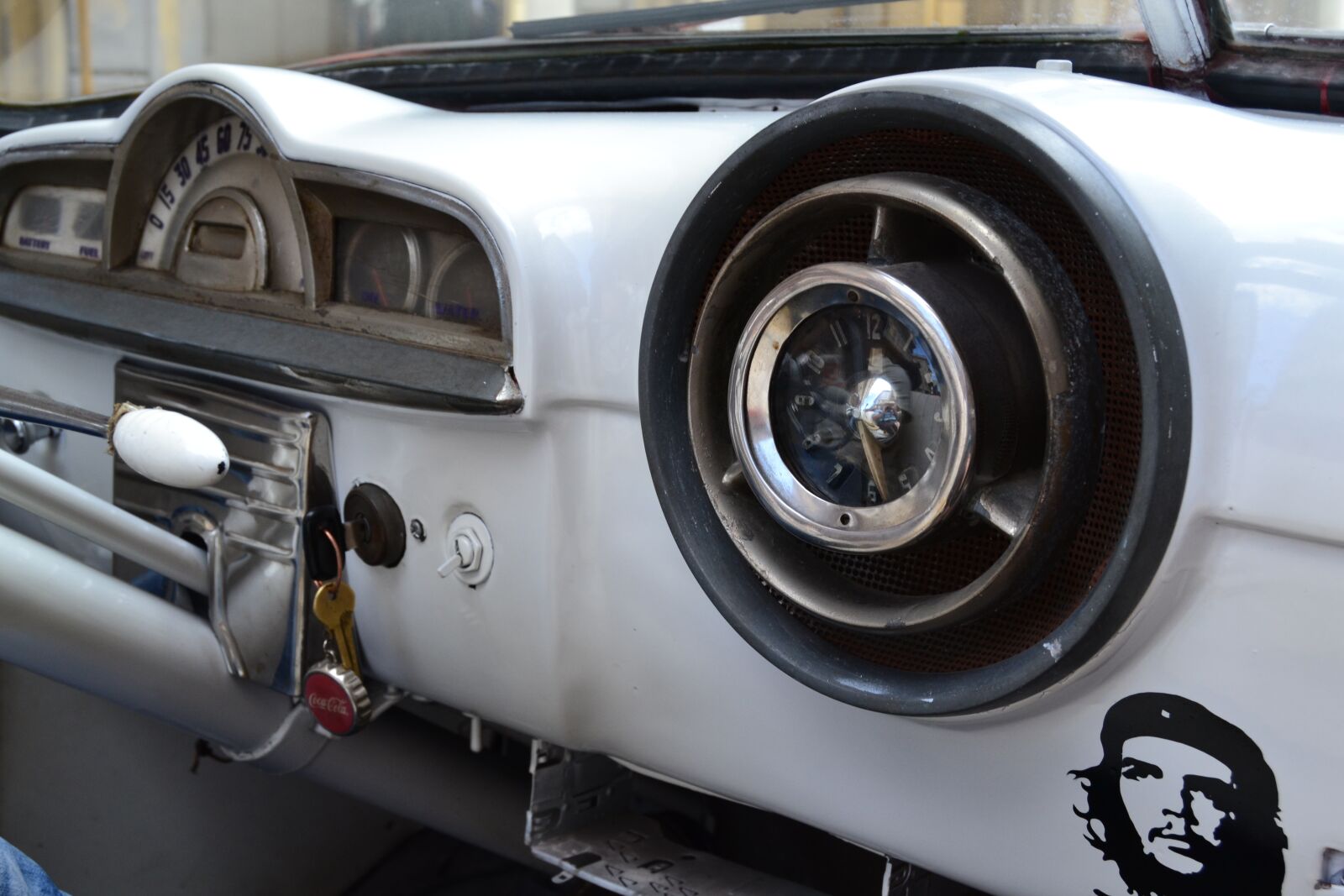 Nikon D3100 sample photo. Havana, cuba, oldtimer photography