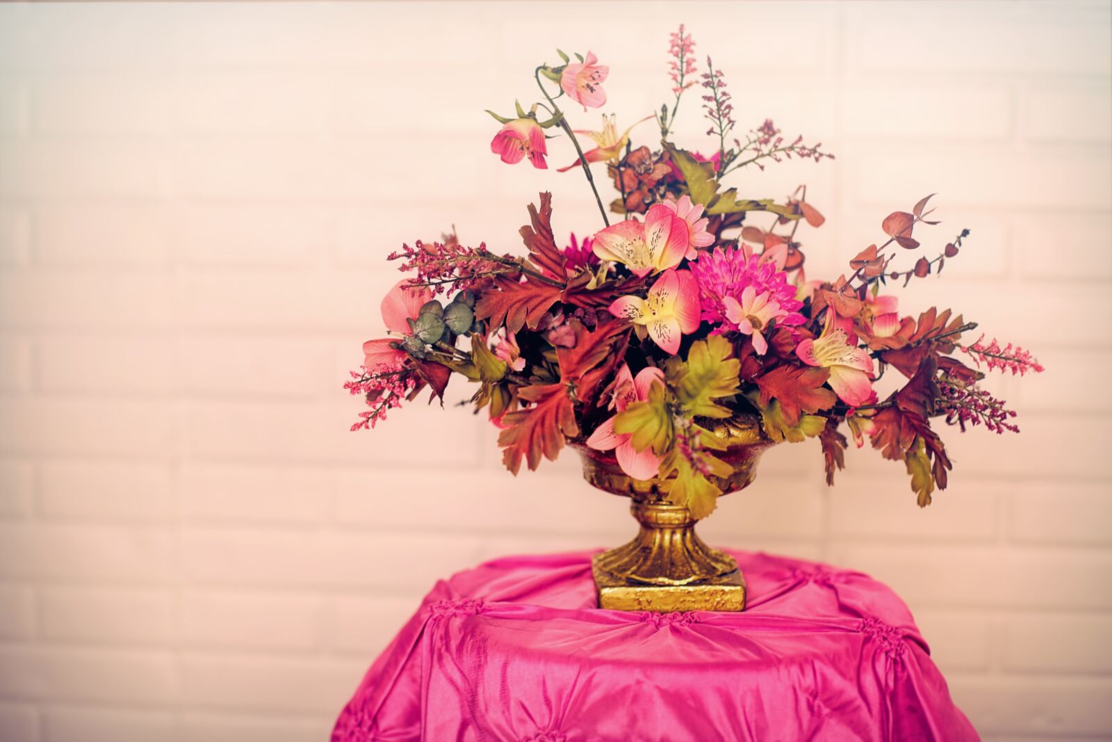 Canon EF 50mm F1.4 USM sample photo. Flowers, bouquet, pink photography