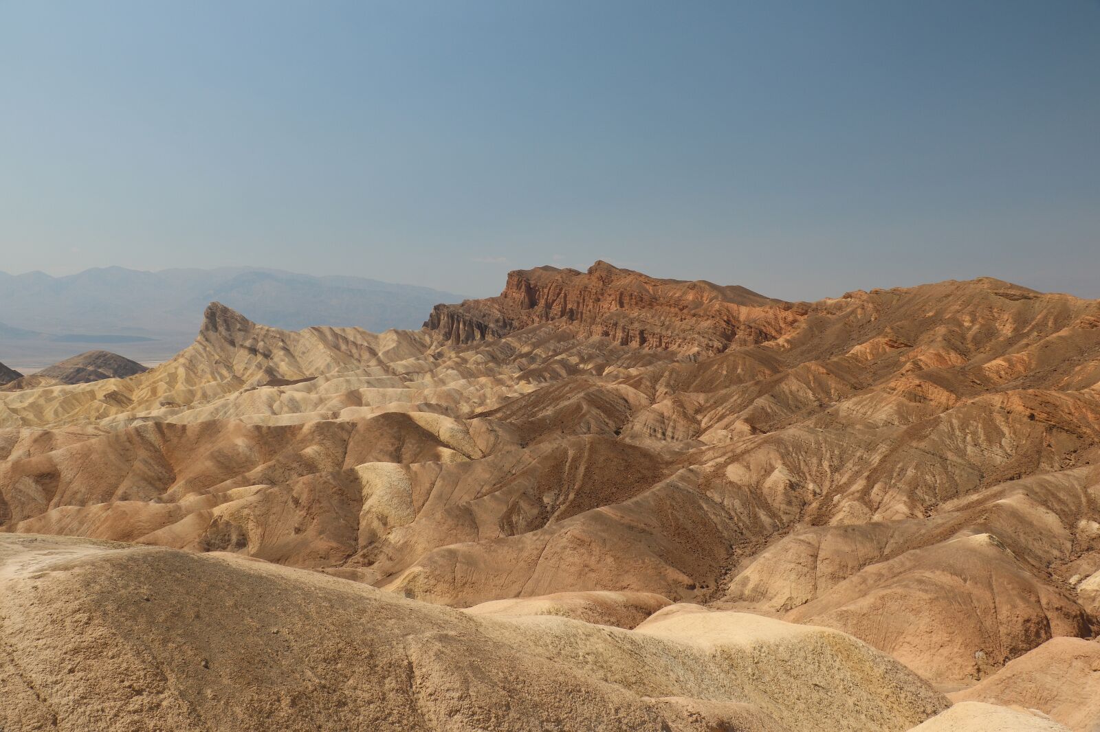 Canon EOS 750D (EOS Rebel T6i / EOS Kiss X8i) sample photo. Zabriskie point, death valley photography
