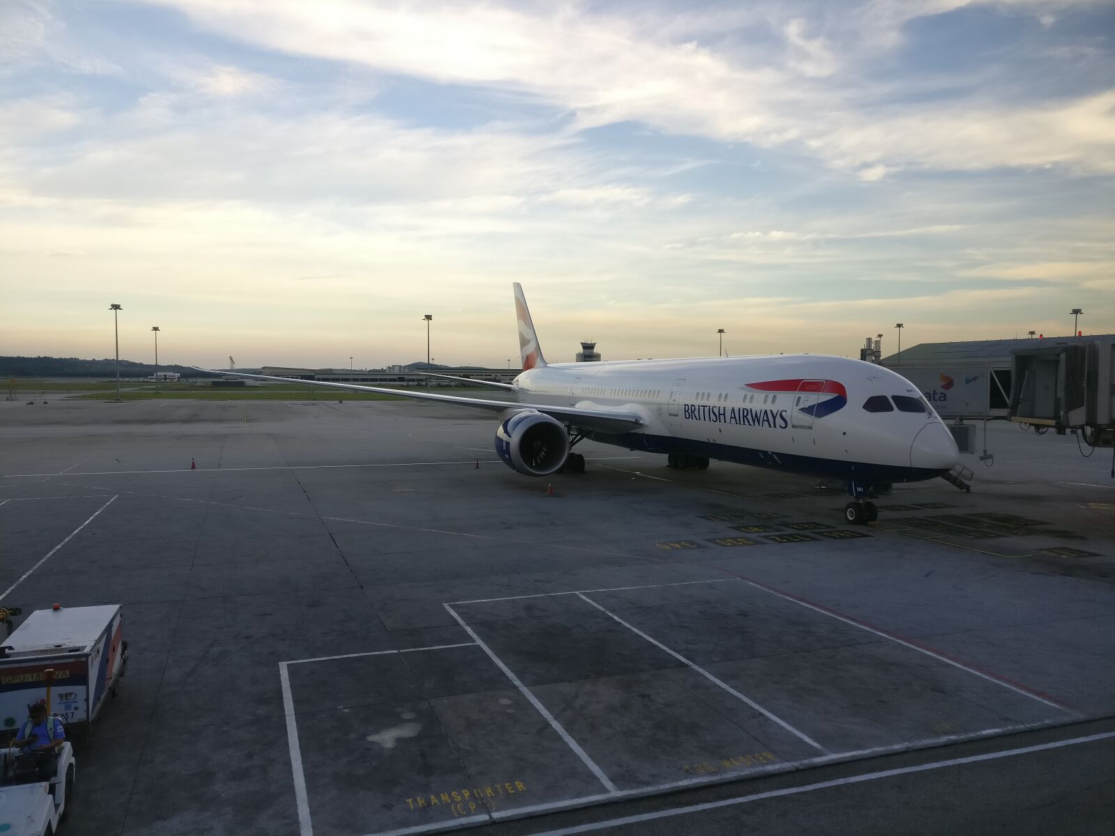 OnePlus A3010 sample photo. 787, airplane, airport, airways photography