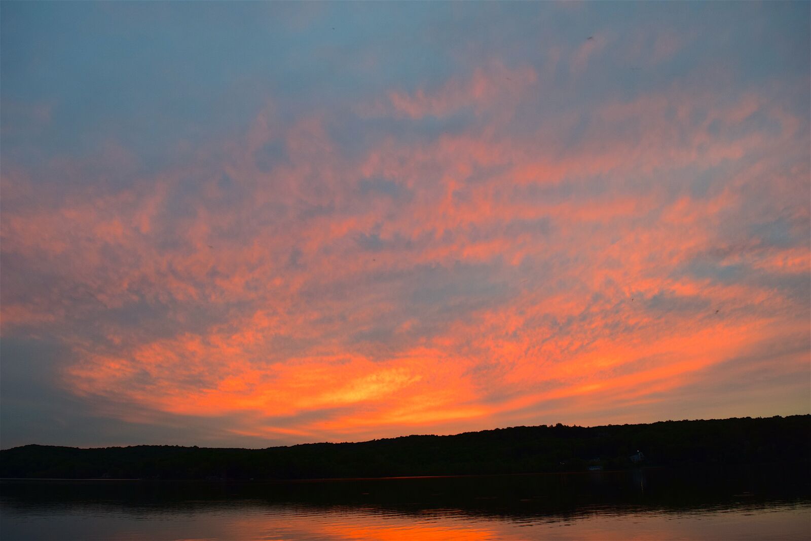 Nikon D3300 sample photo. Lake, sunset, colors photography