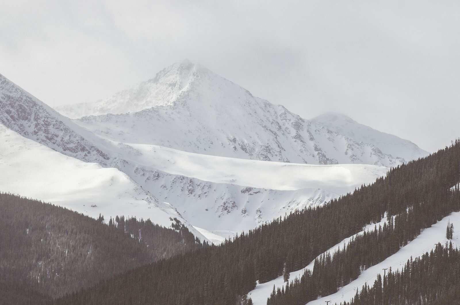 Nikon D7000 sample photo. Mountains, winter, snow photography