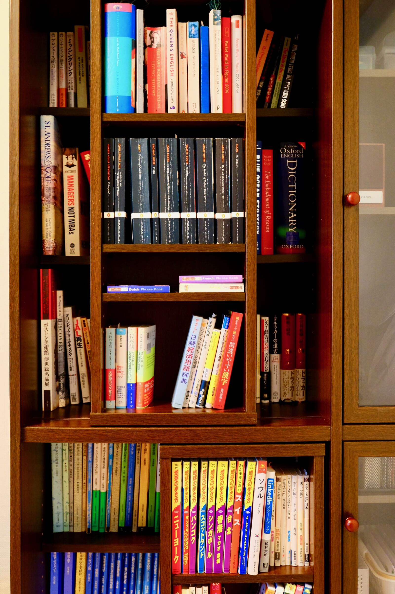 Fujifilm X-T10 sample photo. Book shelf, colorful, variety photography