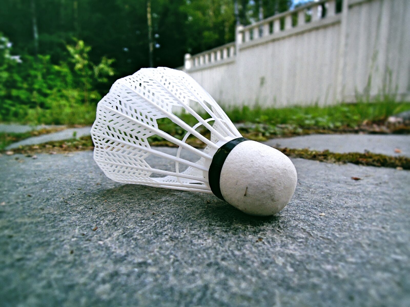 Nikon Coolpix P300 sample photo. Badminton, ball, feather photography