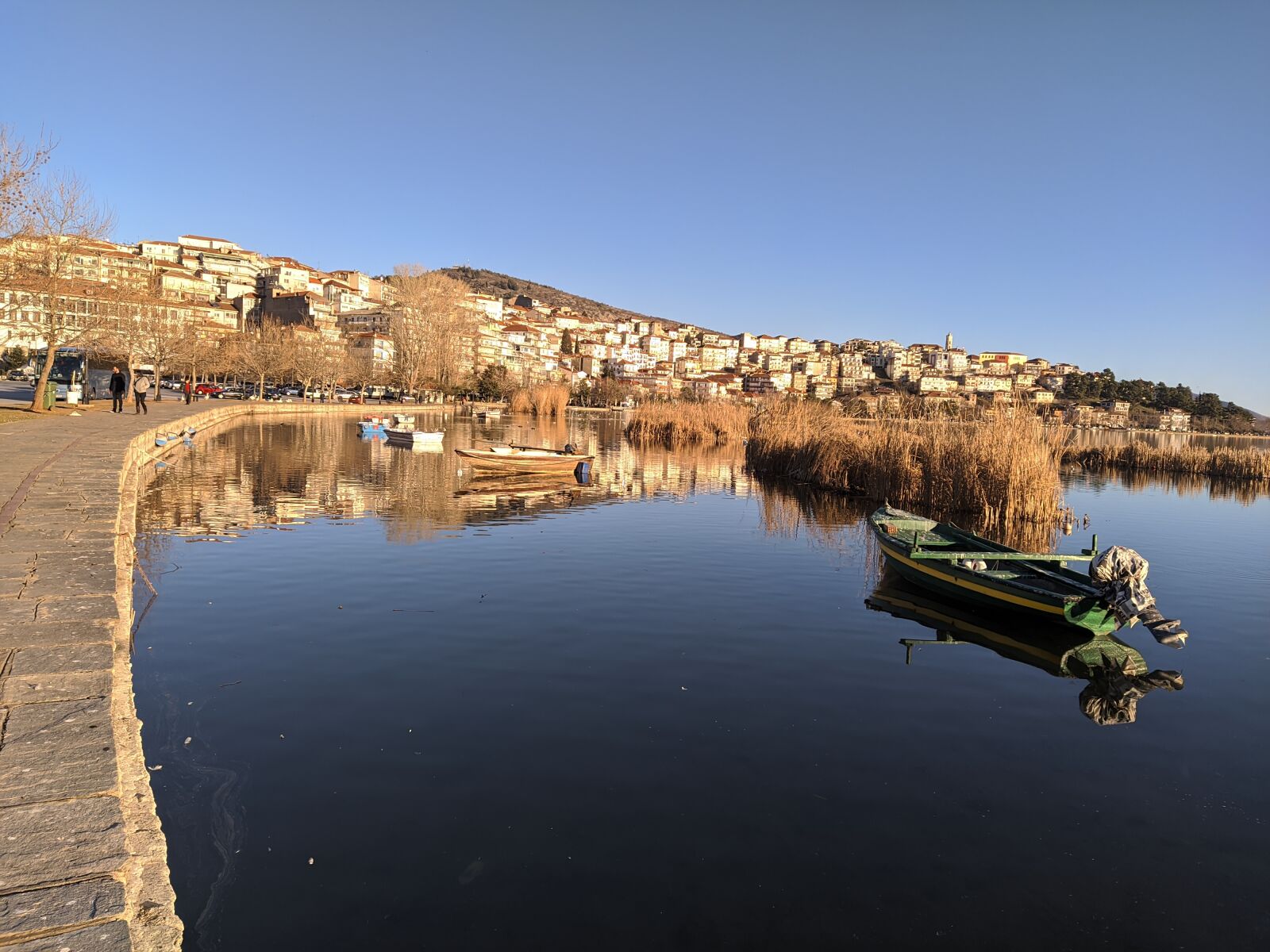Xiaomi Mi A3 sample photo. Kastoria, landscape, noon photography