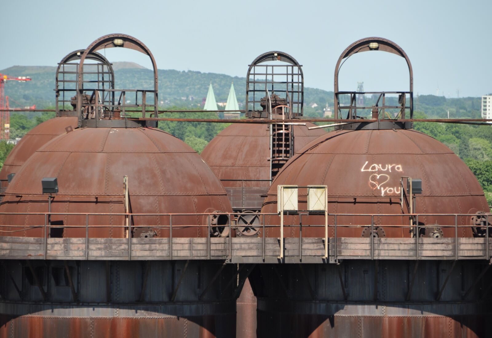 Nikon D5000 sample photo. Industrial plant, old, ruhr photography