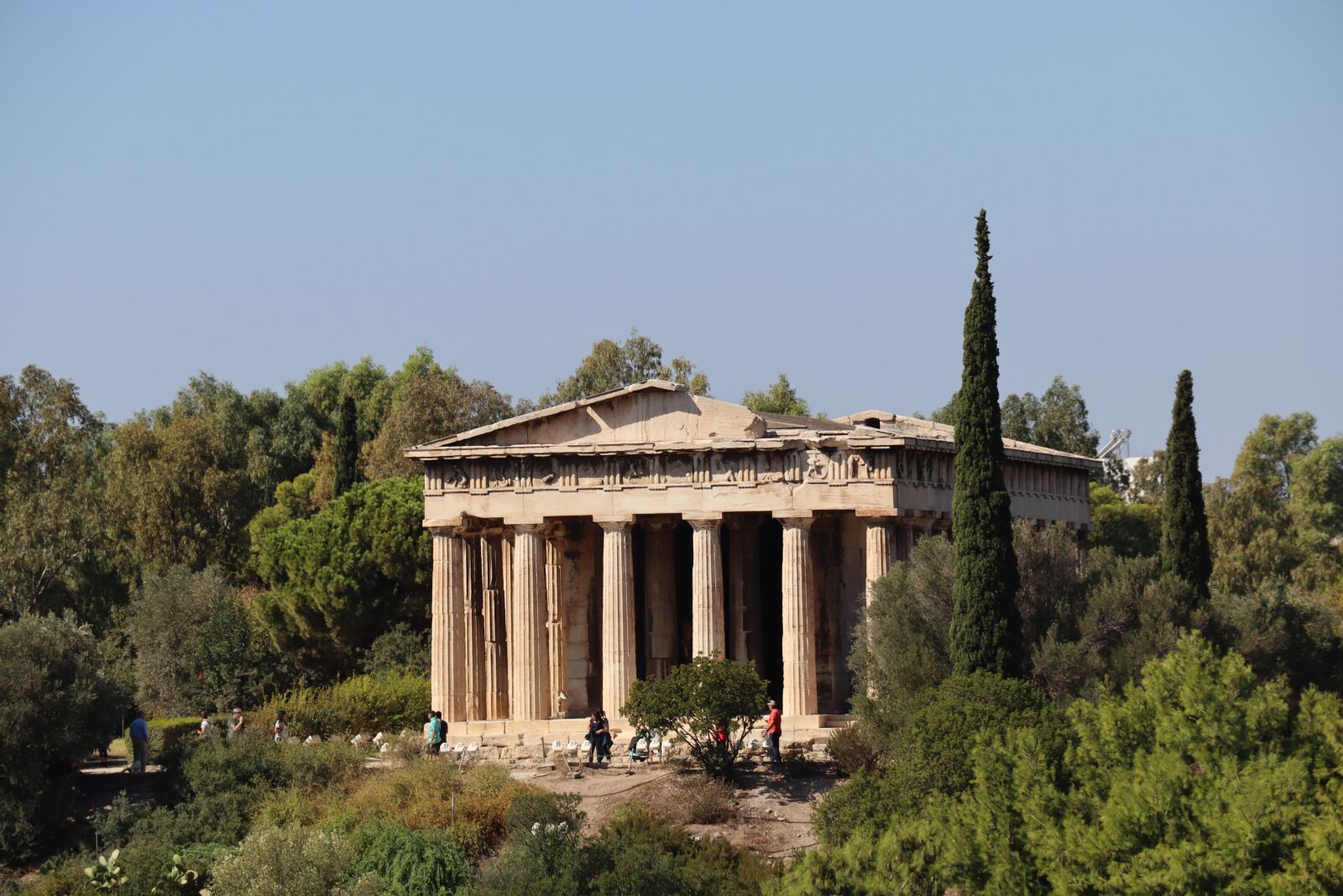 Canon EOS 250D (EOS Rebel SL3 / EOS Kiss X10 / EOS 200D II) sample photo. Hephaistos temple, greece, athens photography