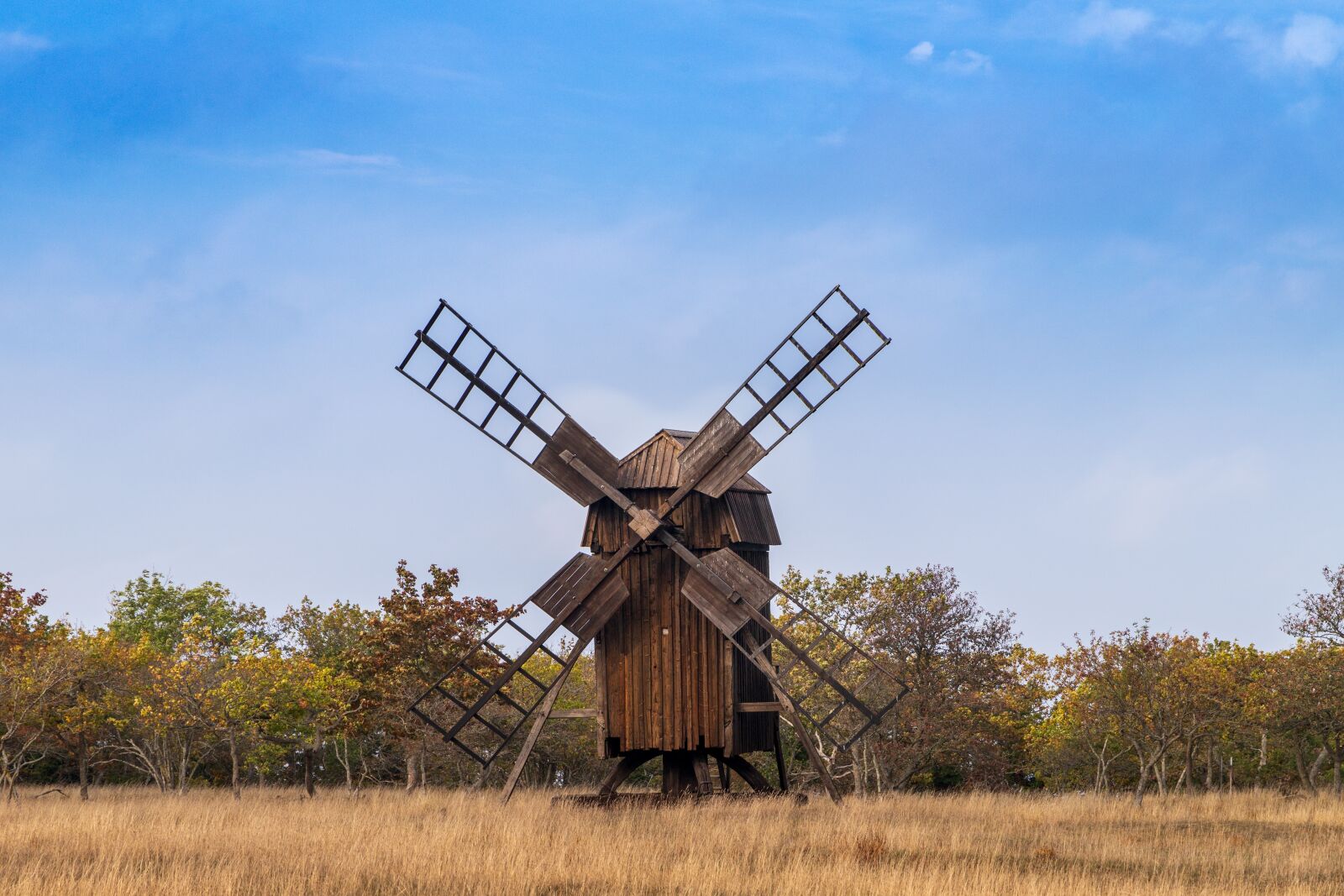 Canon EOS 6D Mark II sample photo. Windmill, sweden, sky photography
