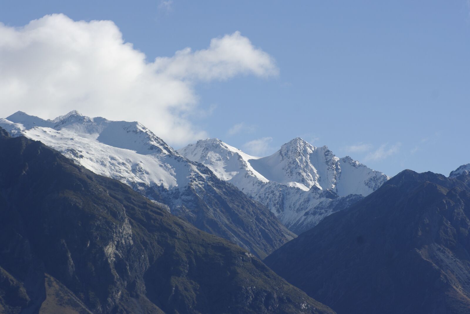 Pentax K20D sample photo. New zealand, mountains, nature photography