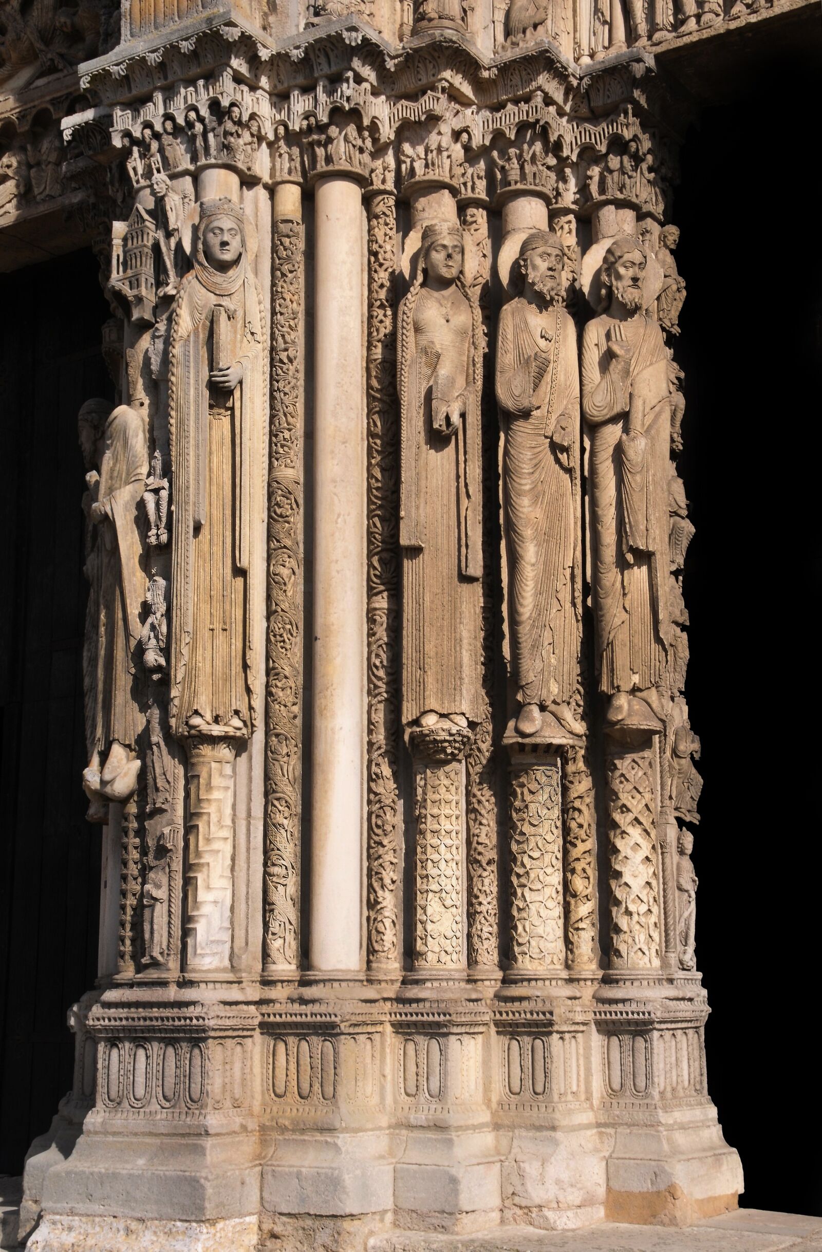 Nikon D300 sample photo. Chartres, cathedral, france photography