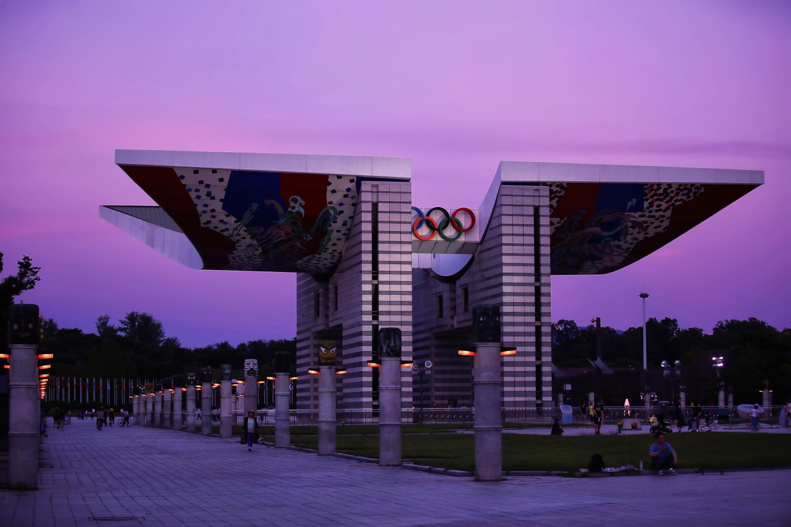 Canon EOS 5D Mark III sample photo. Olympic park, park, korea photography