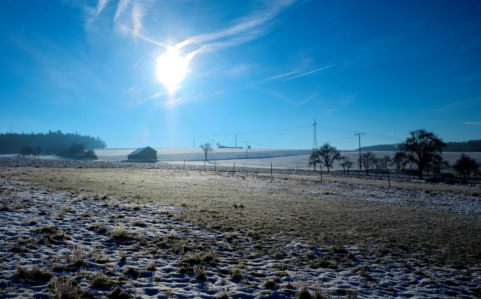 Fujifilm X-E1 sample photo. Winter sun, morning, morning photography