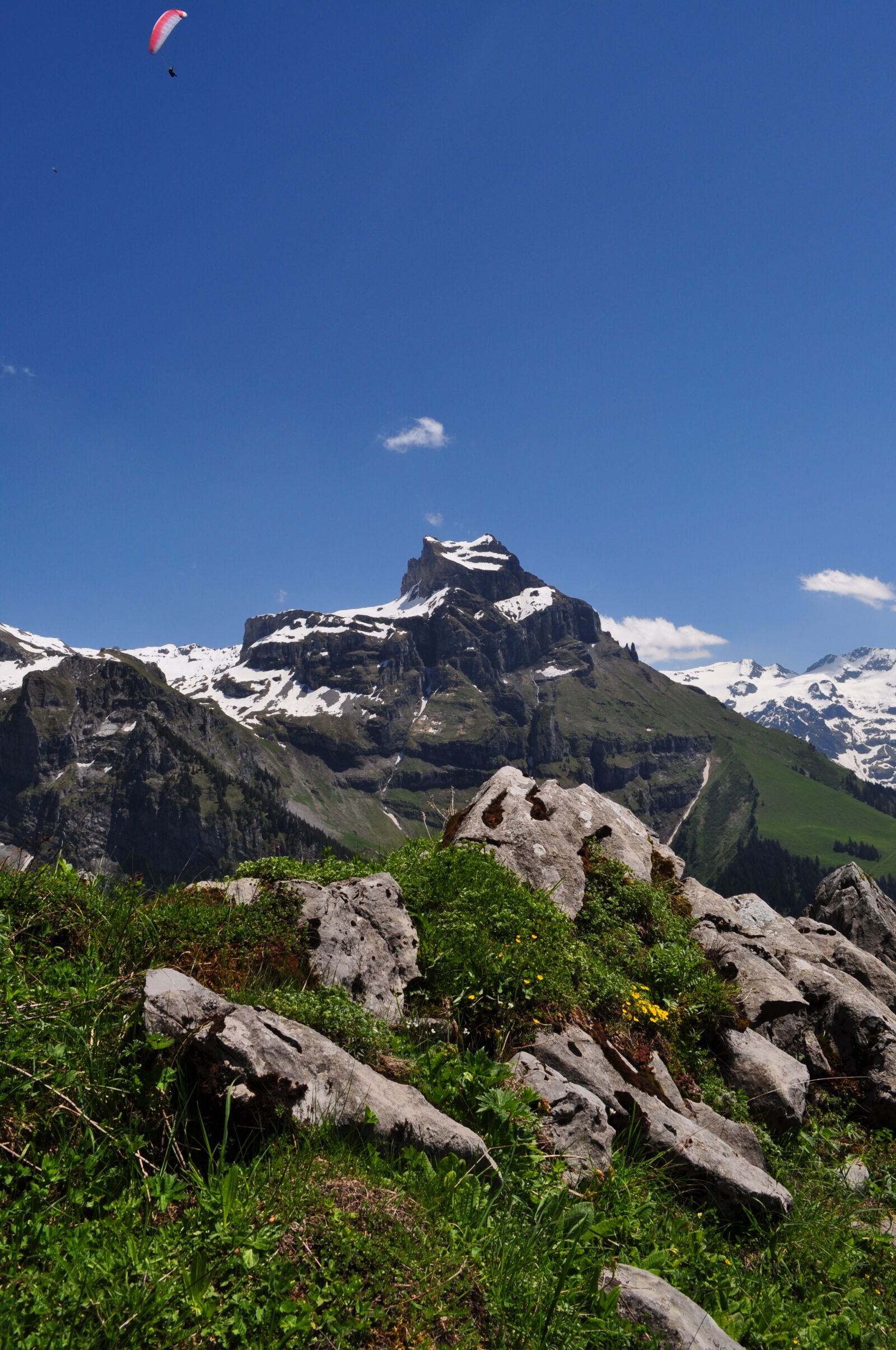 Nikon D5000 sample photo. Summit, switzerland, alpine photography