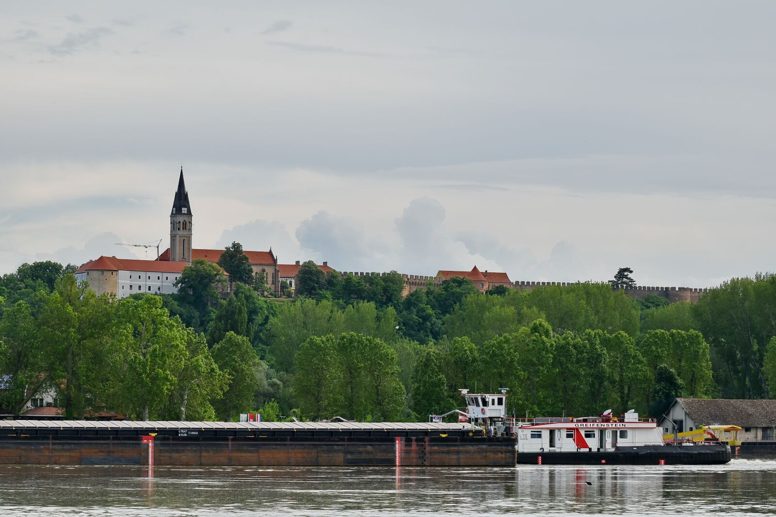 Nikon D5500 sample photo. Castle, church tower, croatia photography