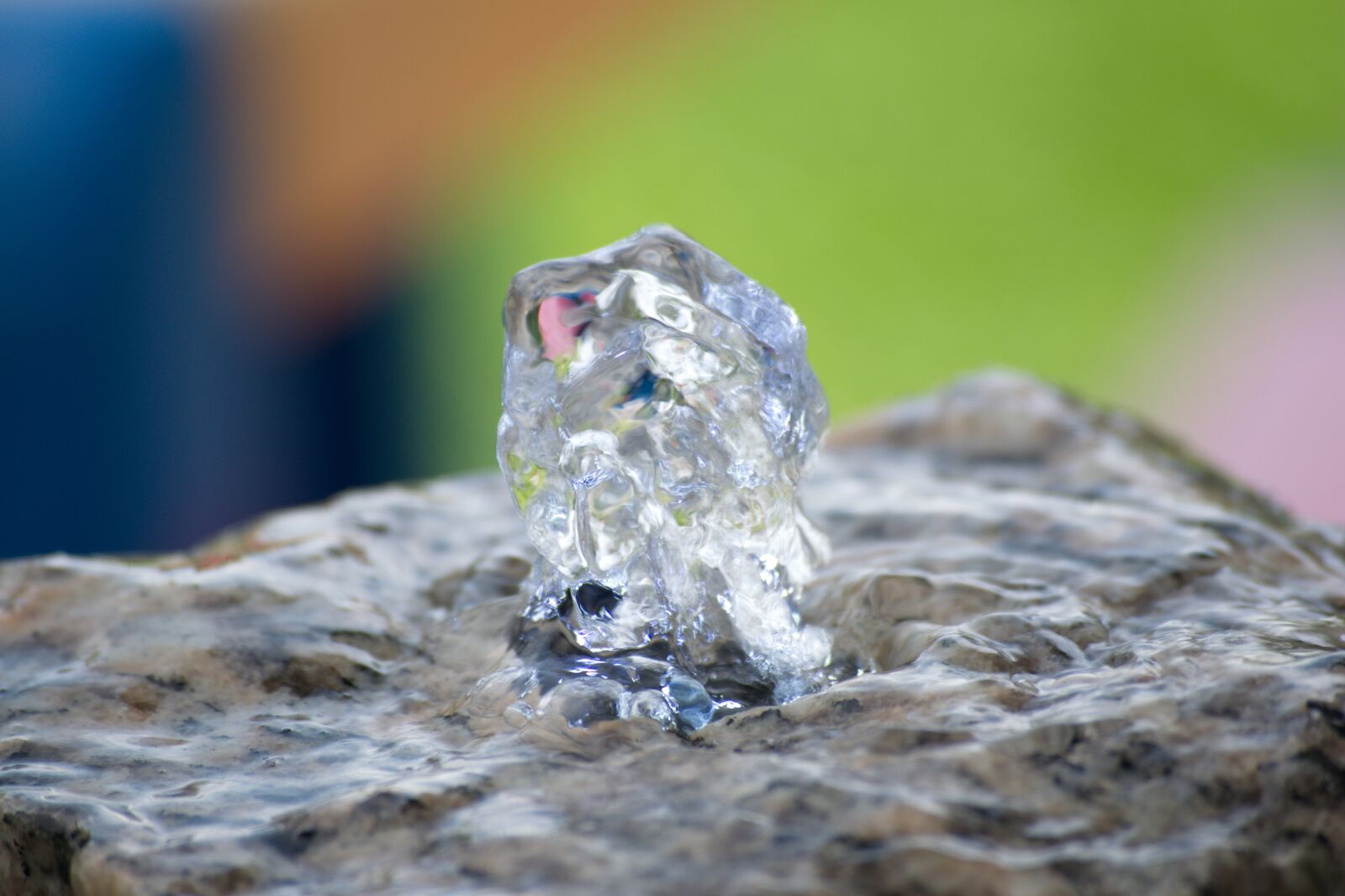 Nikon D3300 sample photo. Fountain, water, well water photography