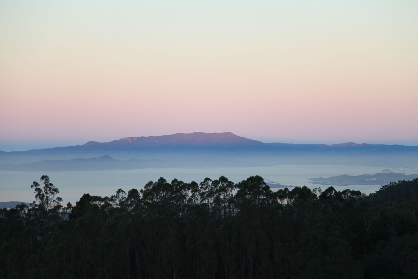 Canon EOS 5D Mark II + Canon EF 24-105mm F4L IS USM sample photo. Dawn, mountain, trees photography